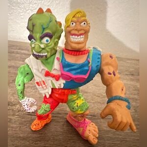 Playmates Toxic Crusaders 1991 Headbanger Vintage Troma